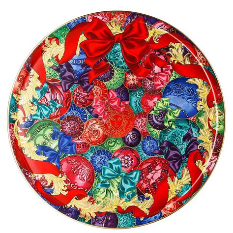 versace christmas plate|rosenthal versace pic high quality.